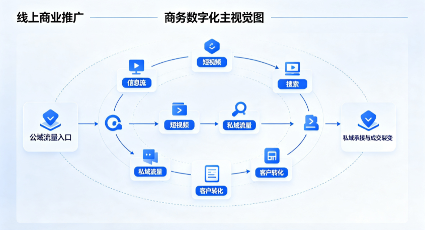 石林彝族自治县线上商业推广怎么做？全域流量闭环搭建与低成本转化实战指南